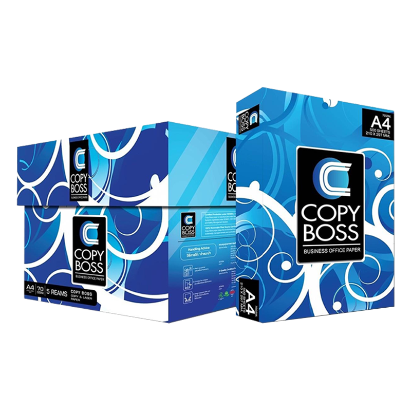 กระดาษถ่ายเอกสาร A4 70 แกรม COPY BOSS รุ่น CB-A470
